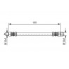 Flexible de frein BOSCH