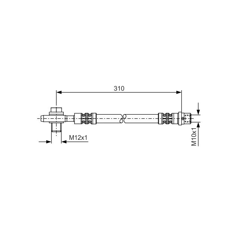Flexible de frein BOSCH