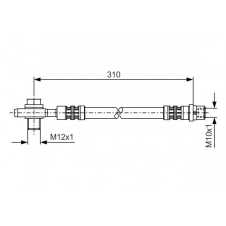 Flexible de frein BOSCH