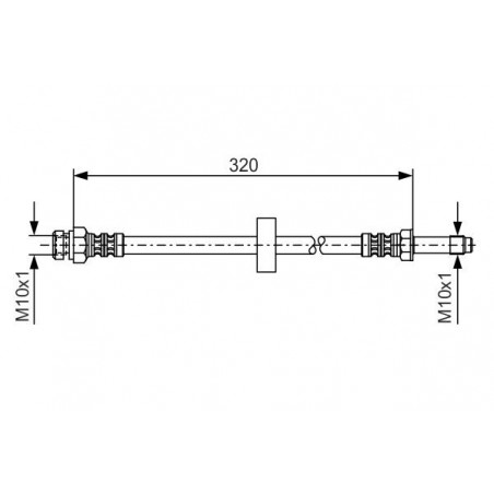 Flexible de frein BOSCH