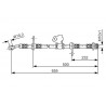 Flexible de frein BOSCH