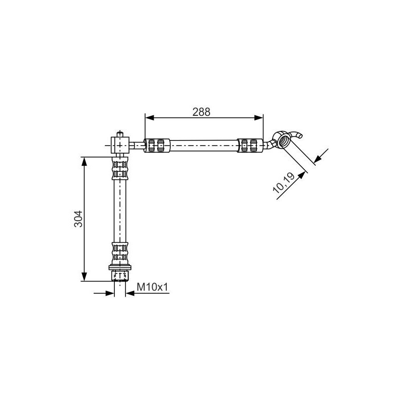 Flexible de frein BOSCH