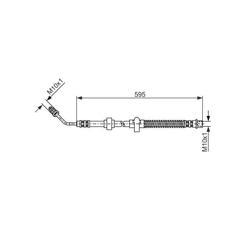 Flexible de frein BOSCH