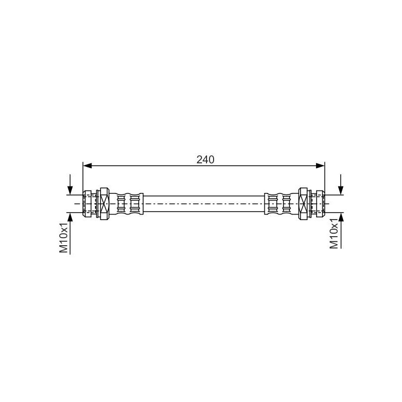 Flexible de frein BOSCH