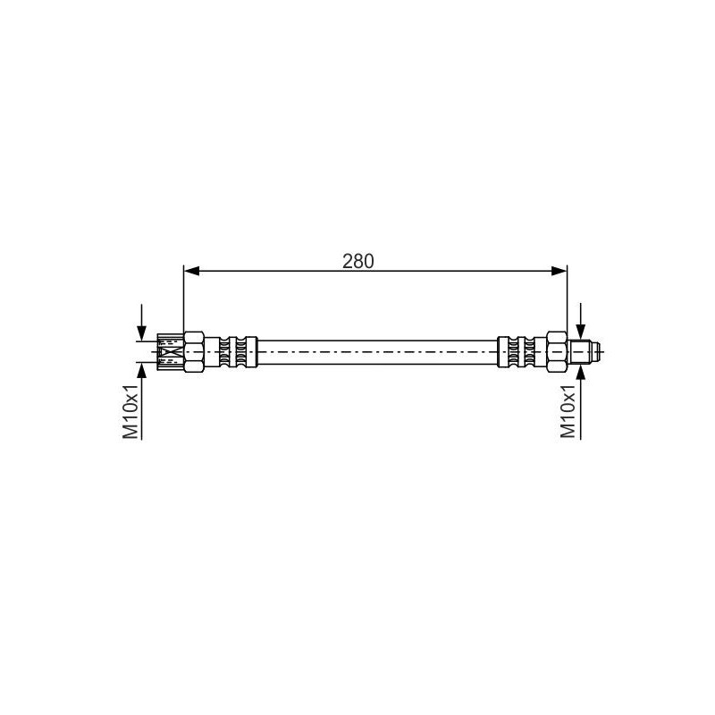 Flexible de frein BOSCH