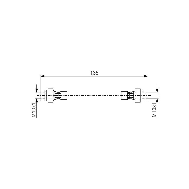 Flexible de frein BOSCH
