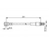 Flexible de frein BOSCH