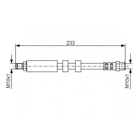 Flexible de frein BOSCH