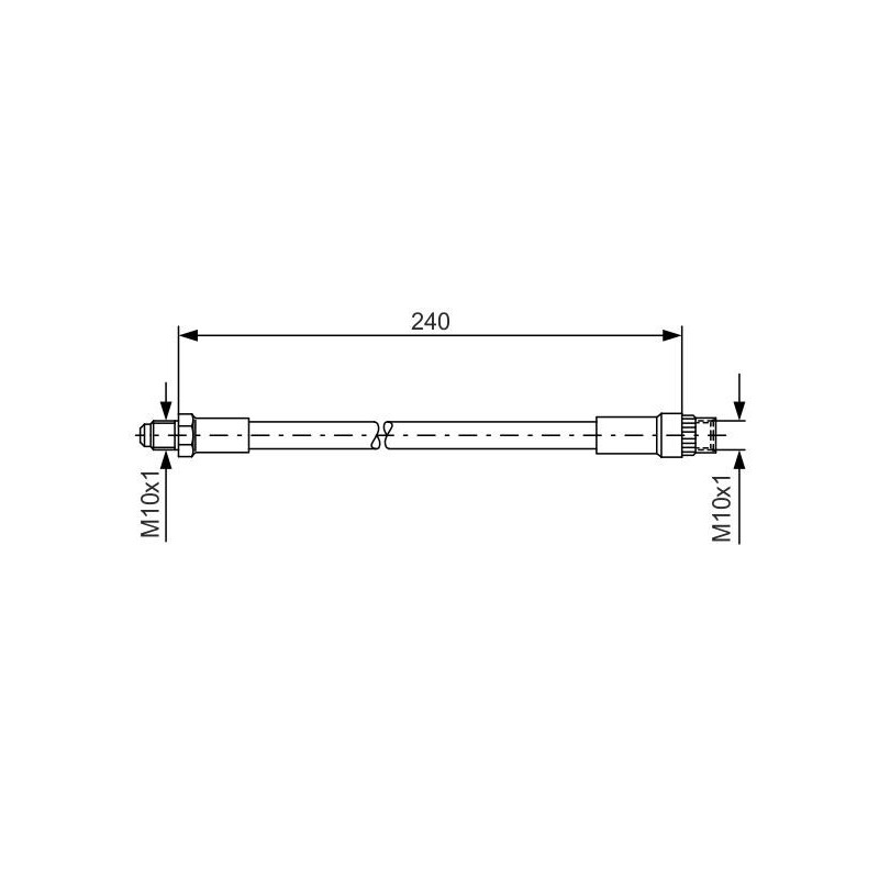 Flexible de frein BOSCH