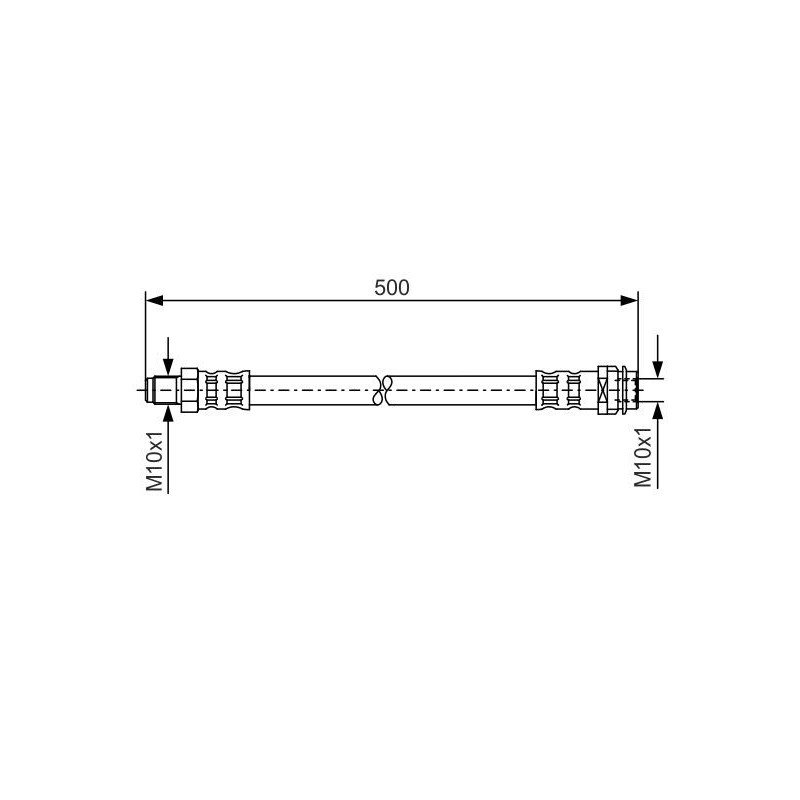 Flexible de frein BOSCH