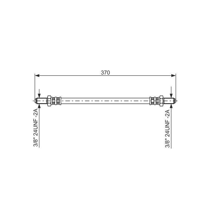 Flexible de frein BOSCH
