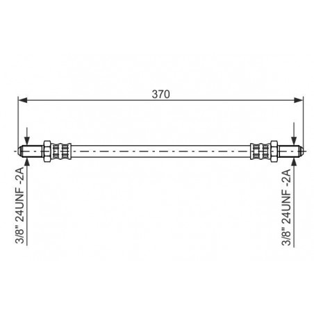 Flexible de frein BOSCH