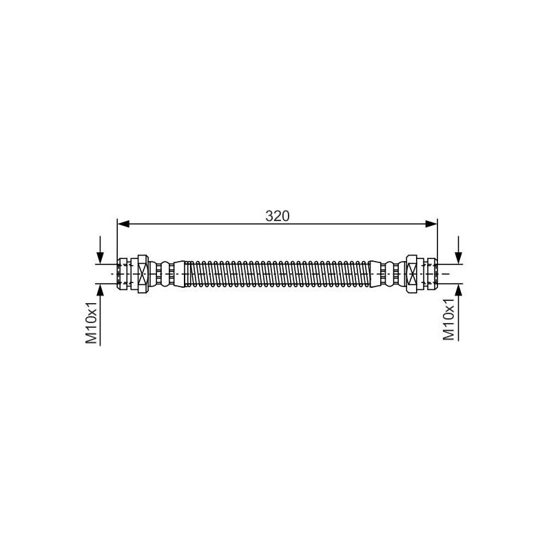 Flexible de frein BOSCH