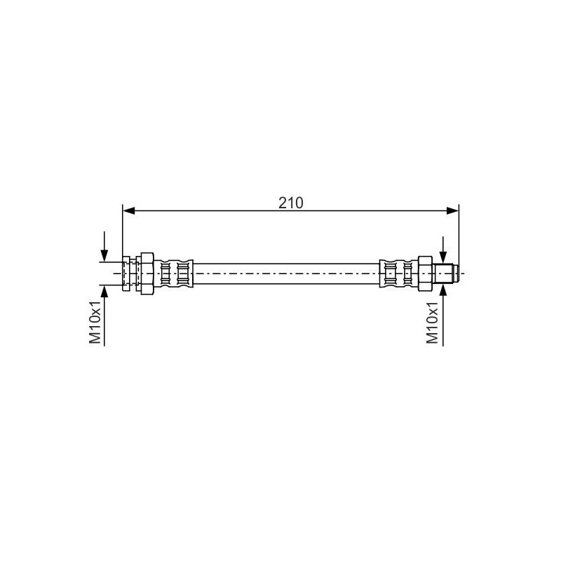 Flexible de frein BOSCH