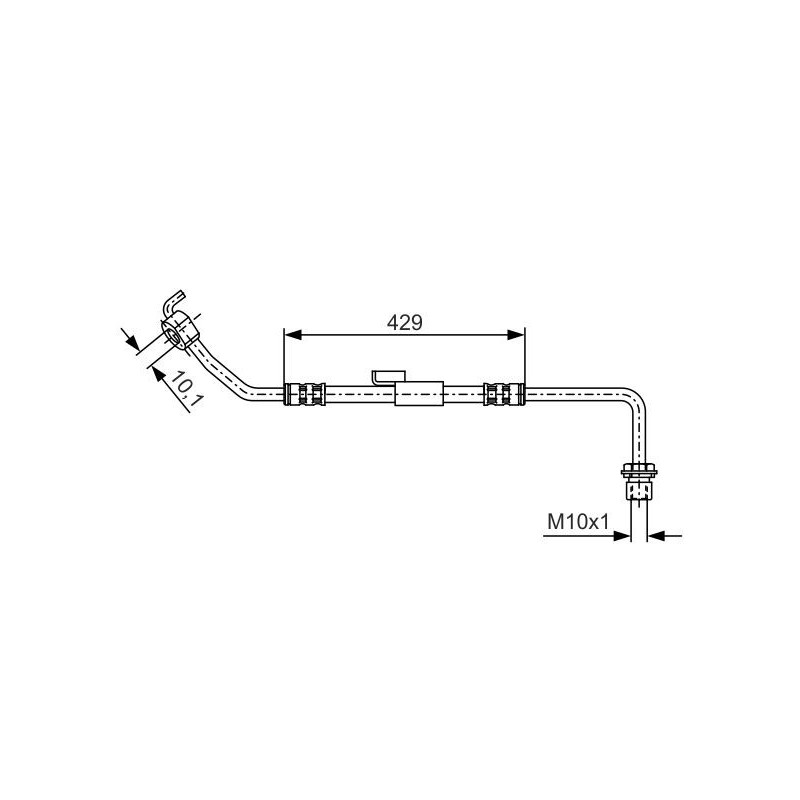 Flexible de frein BOSCH