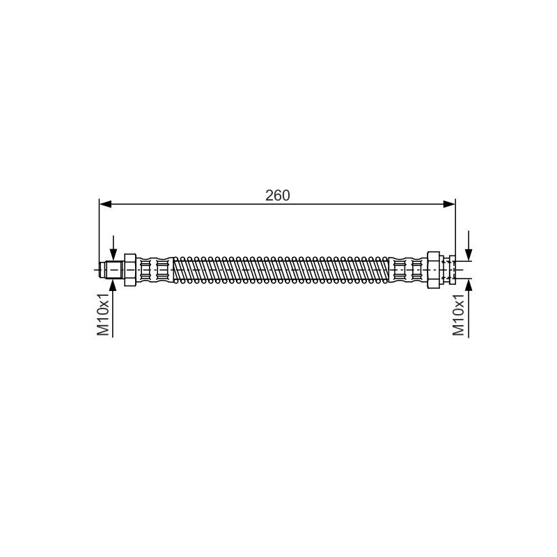 Flexible de frein BOSCH