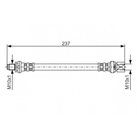 Flexible de frein BOSCH