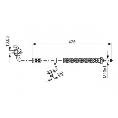 Flexible de frein BOSCH