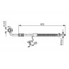 Flexible de frein BOSCH