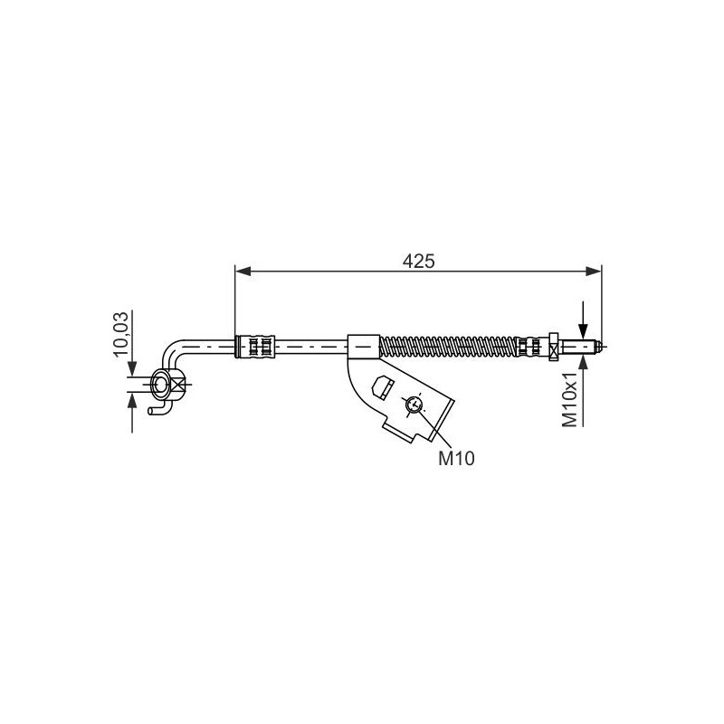 Flexible de frein BOSCH