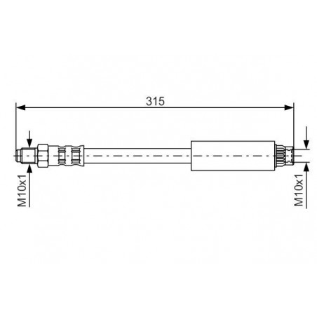 Flexible de frein BOSCH