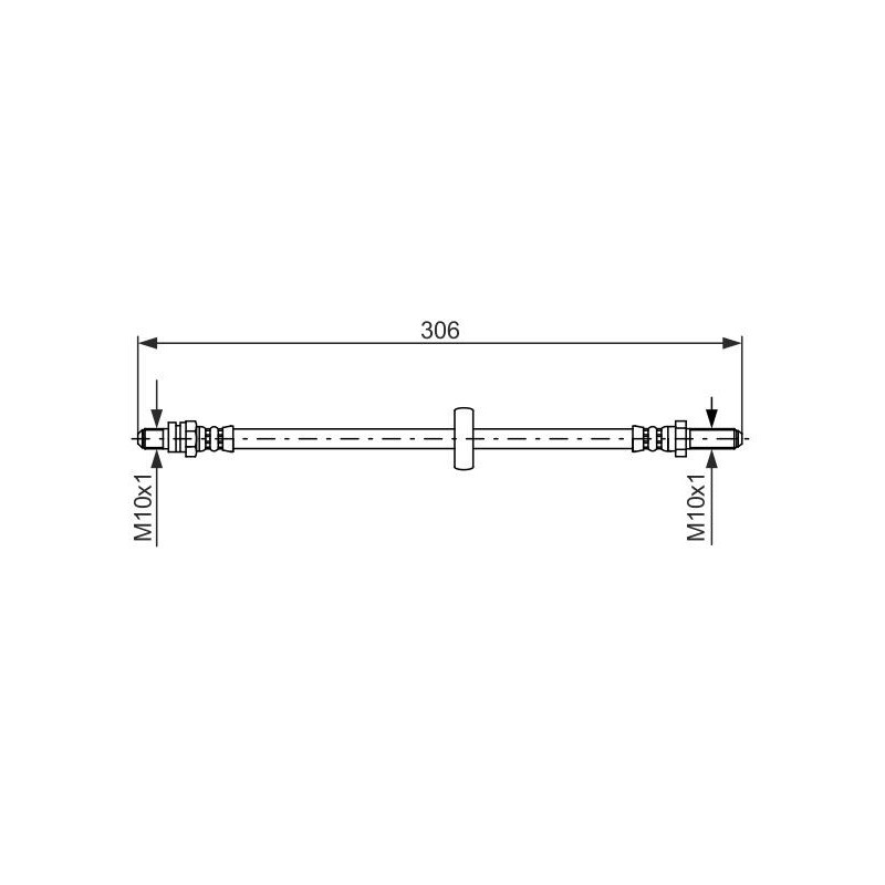 Flexible de frein BOSCH