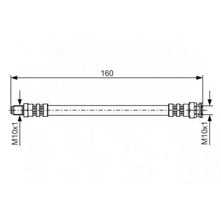 Flexible de frein BOSCH