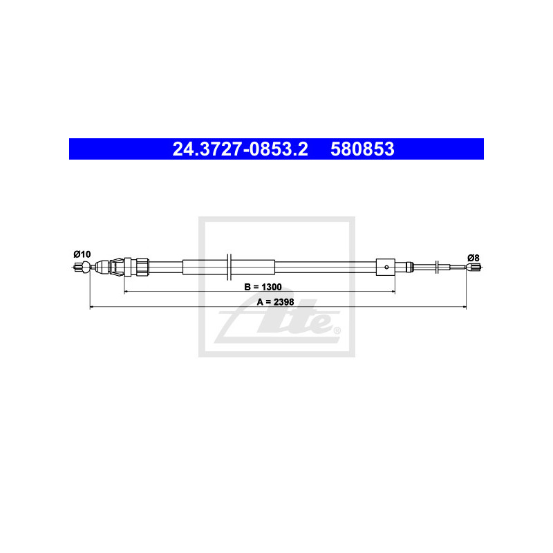 Câble de frein à main ATE