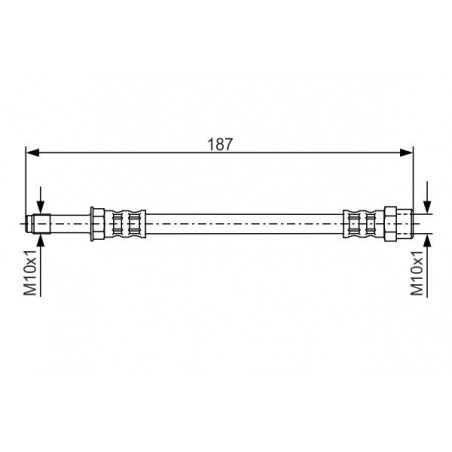Flexible de frein BOSCH