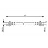 Flexible de frein BOSCH