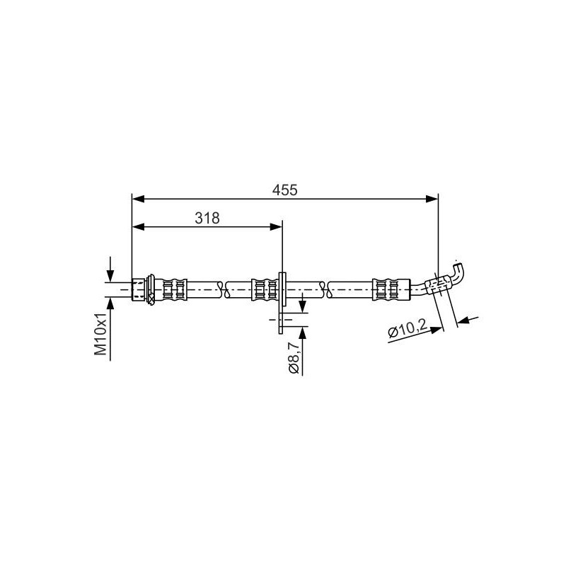 Flexible de frein BOSCH
