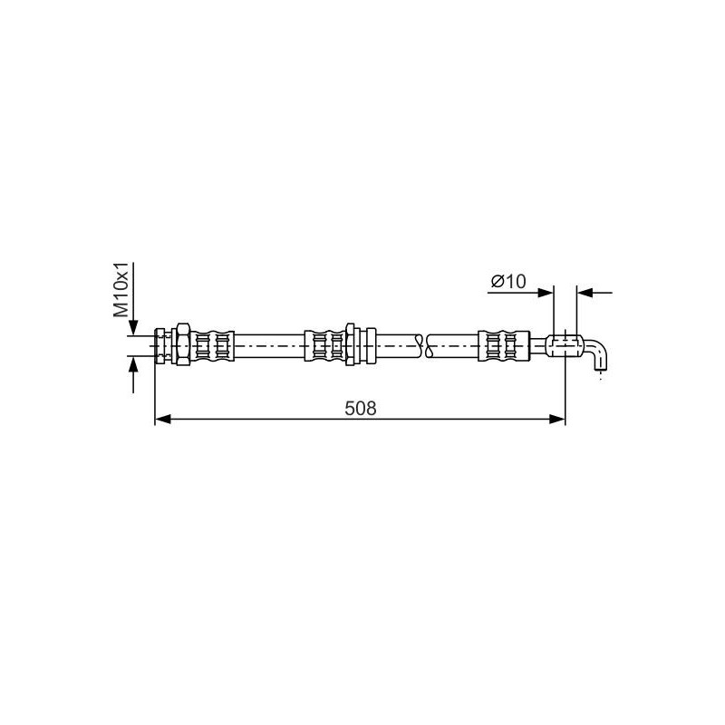 Flexible de frein BOSCH