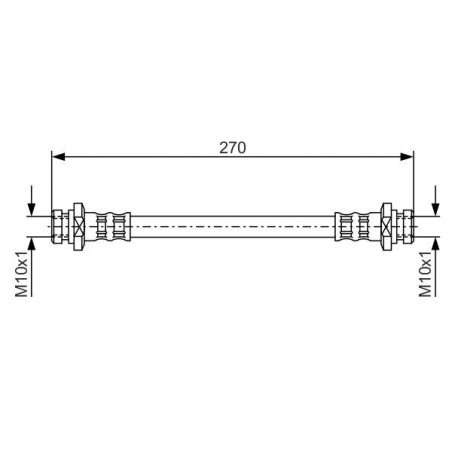 Flexible de frein BOSCH