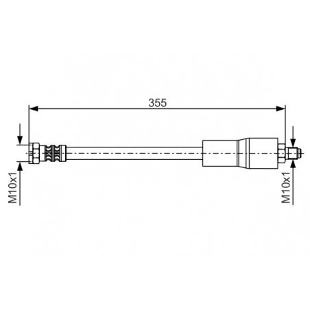 Flexible de frein BOSCH