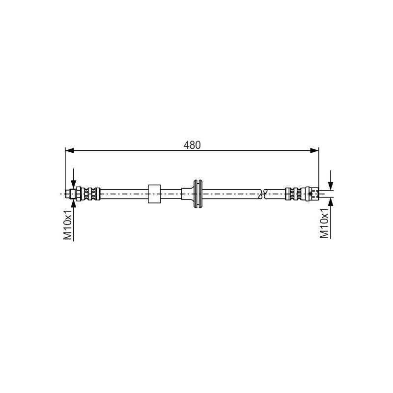 Flexible de frein BOSCH