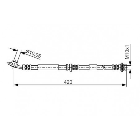 Flexible de frein BOSCH