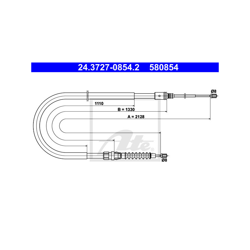 Câble de frein à main ATE
