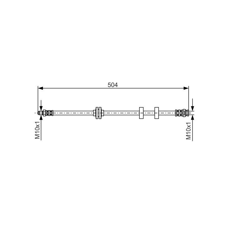 Flexible de frein BOSCH
