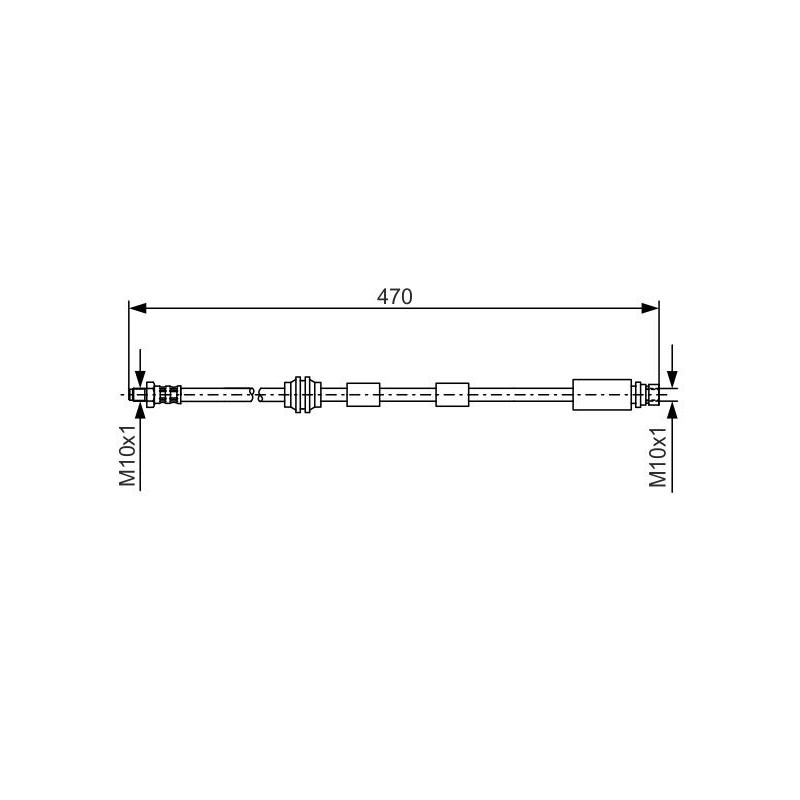 Flexible de frein BOSCH