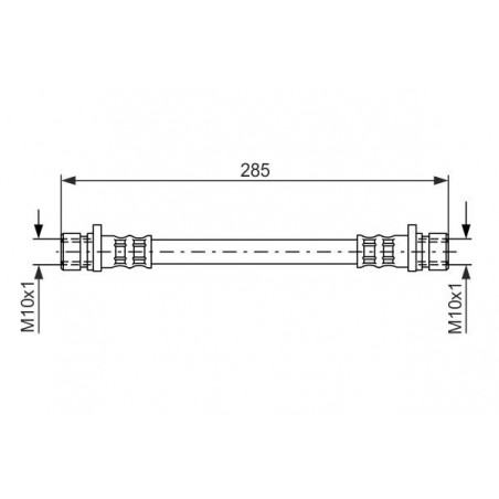 Flexible de frein BOSCH