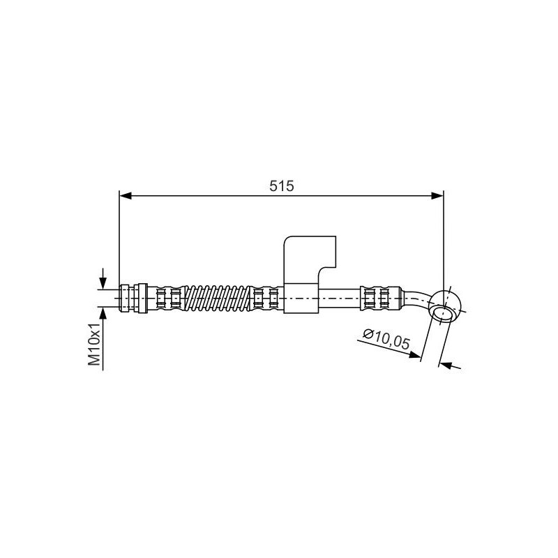 Flexible de frein BOSCH