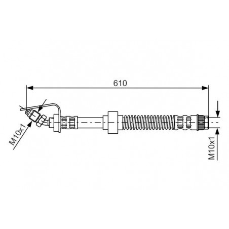 Flexible de frein BOSCH