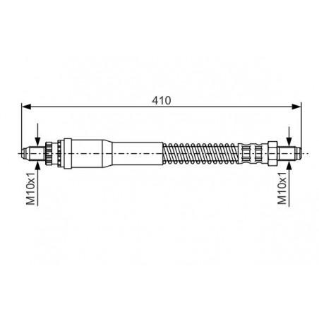 Flexible de frein BOSCH