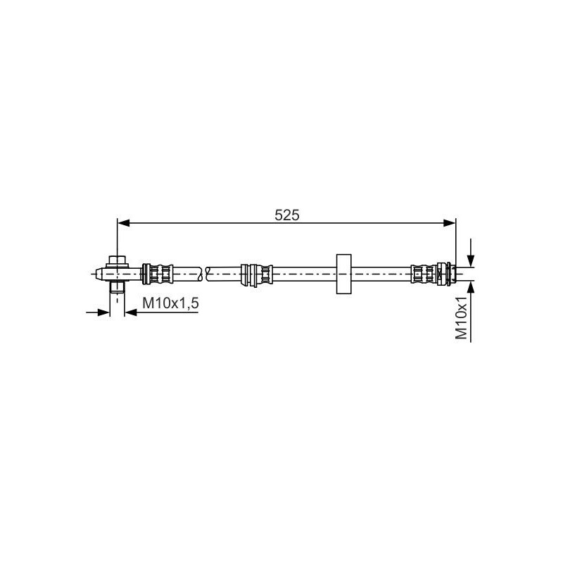 Flexible de frein BOSCH