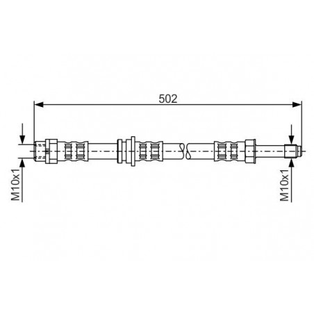 Flexible de frein BOSCH
