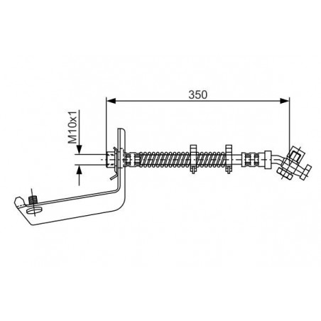 Flexible de frein BOSCH