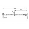 Flexible de frein BOSCH