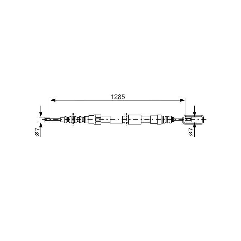 Câble de frein à main BOSCH