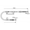 Câble de frein à main BOSCH