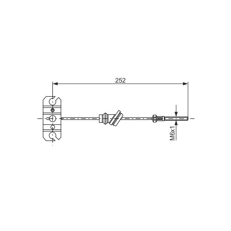 Câble de frein à main BOSCH